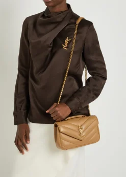 Loulou small quilted leather shoulder bag