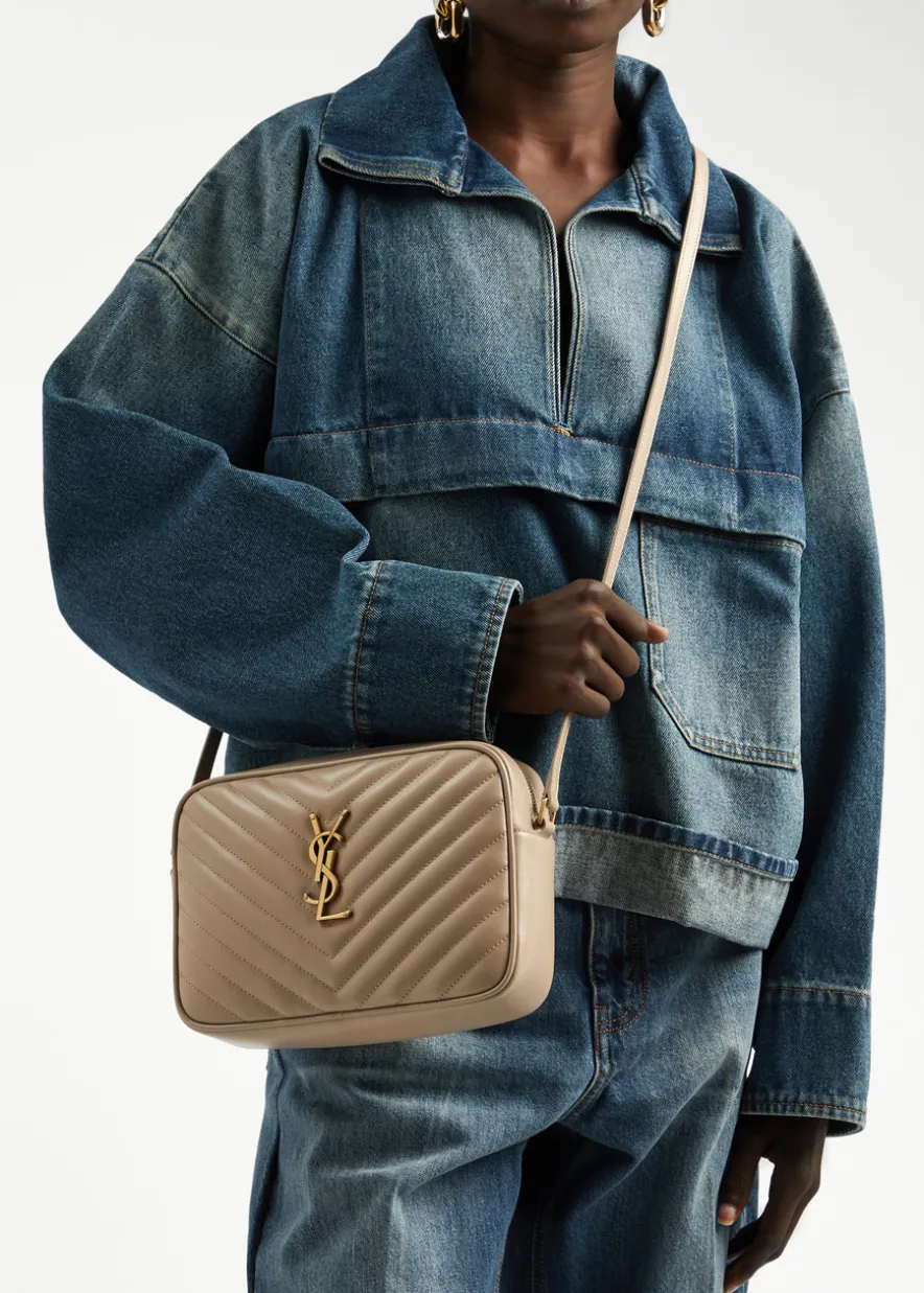 Lou quilted leather cross-body bag