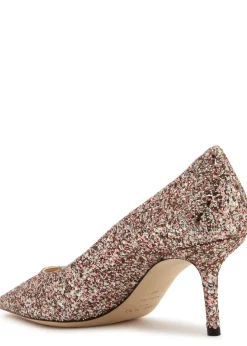 Love 65 glittered pumps
