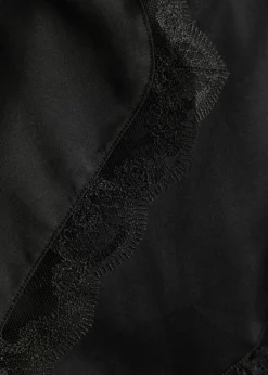 Love Me lace-trim silk-satin pyjama shorts
