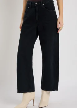 Low Curve barrel-leg jeans