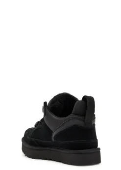 Lowmel panelled suede sneakers