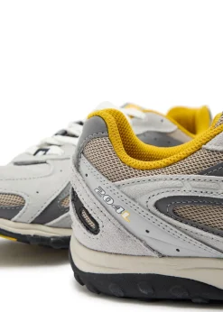 204L panelled mesh sneakers