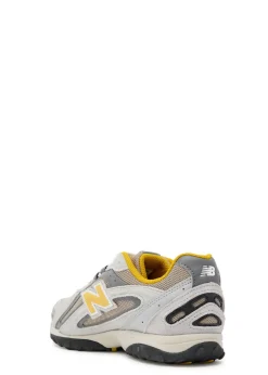 204L panelled mesh sneakers