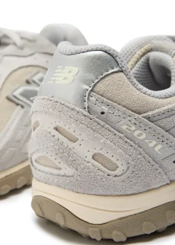 204L panelled suede sneakers