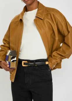 Lucca leather belt