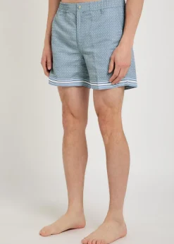 Lucena printed shell swim shorts