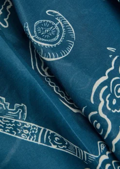 Lucky printed cotton pareo