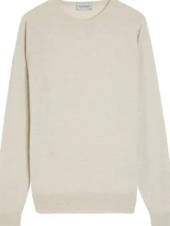 Lundy fine-knit merino wool jumper