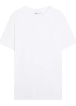 Luxe mercerised cotton T-shirt