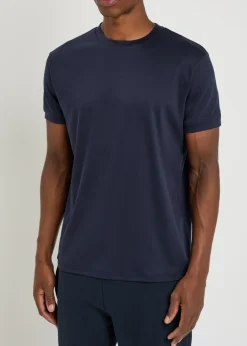 Luxe mercerised cotton T-shirt