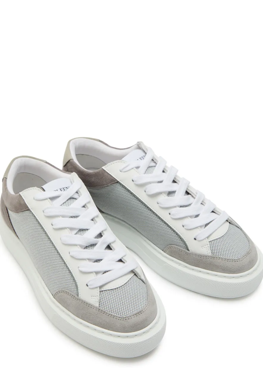 Luxor panelled woven sneakers