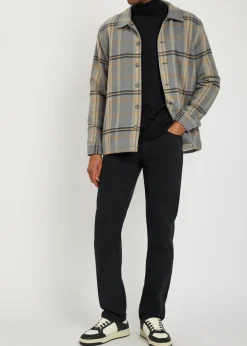Macneil slim straight-leg twill trousers