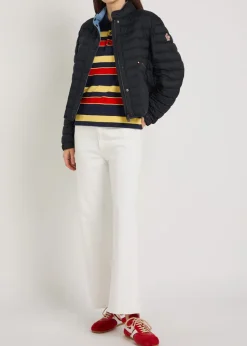 Madulains padded shell bomber jacket