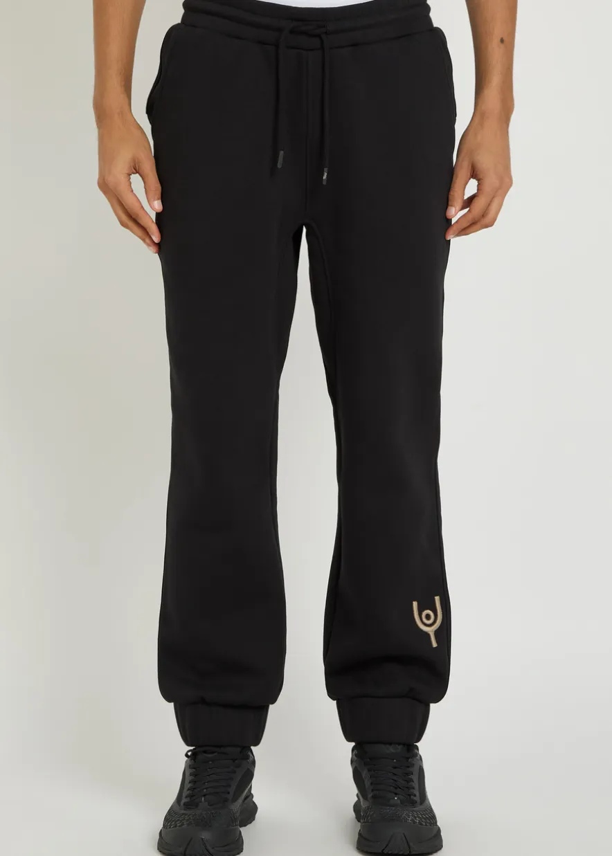 Magna logo-embroidered cotton-blend sweatpants