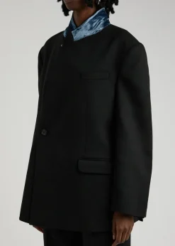 Male twill blazer