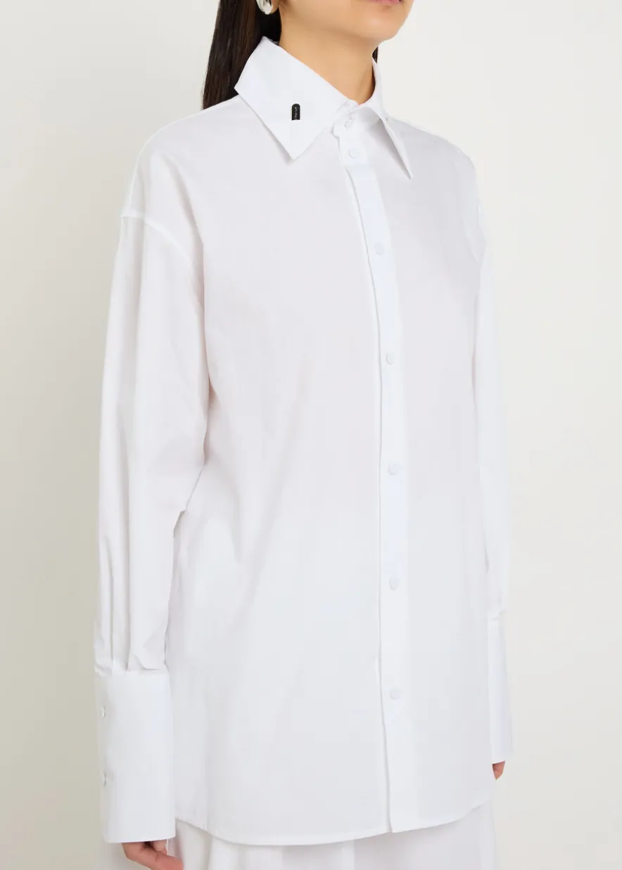 Malik cotton-poplin shirt
