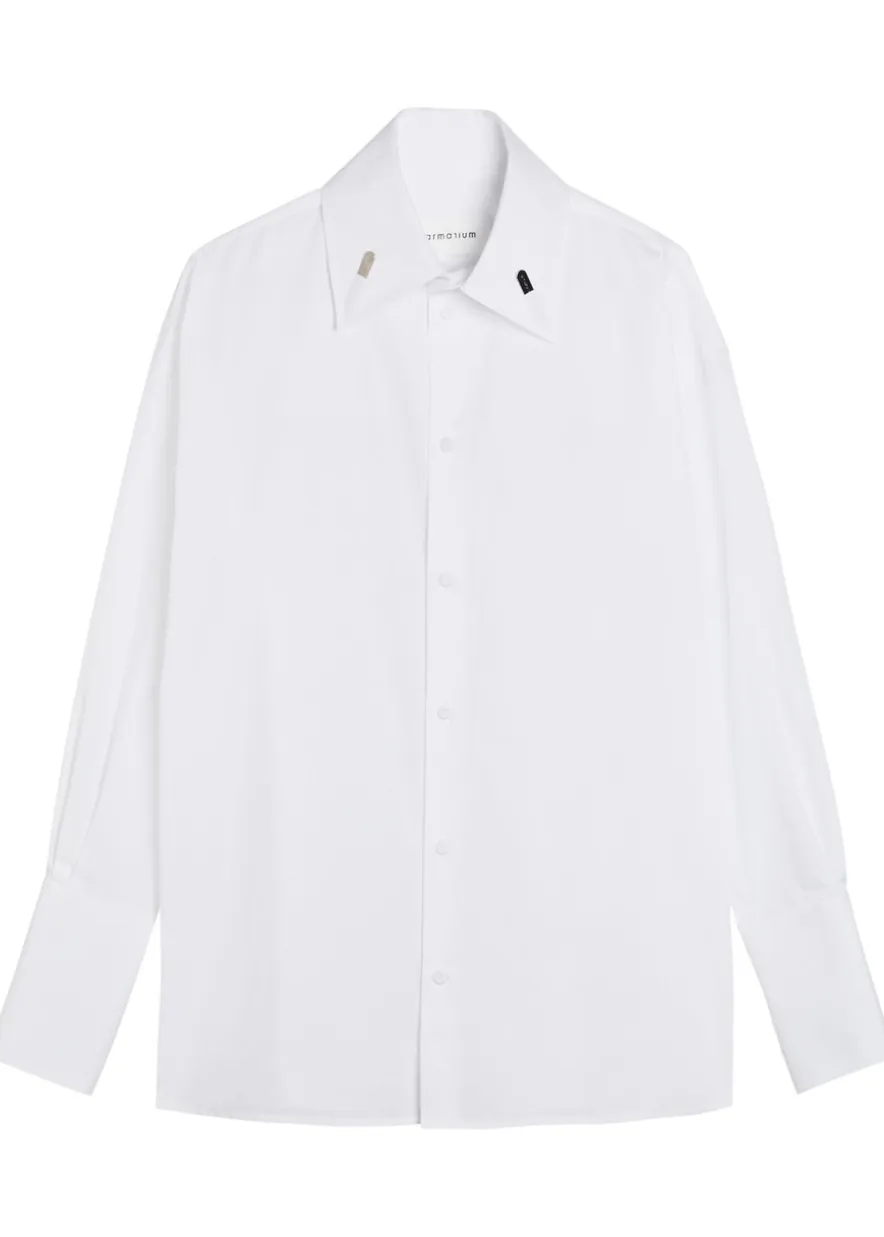 Malik cotton-poplin shirt
