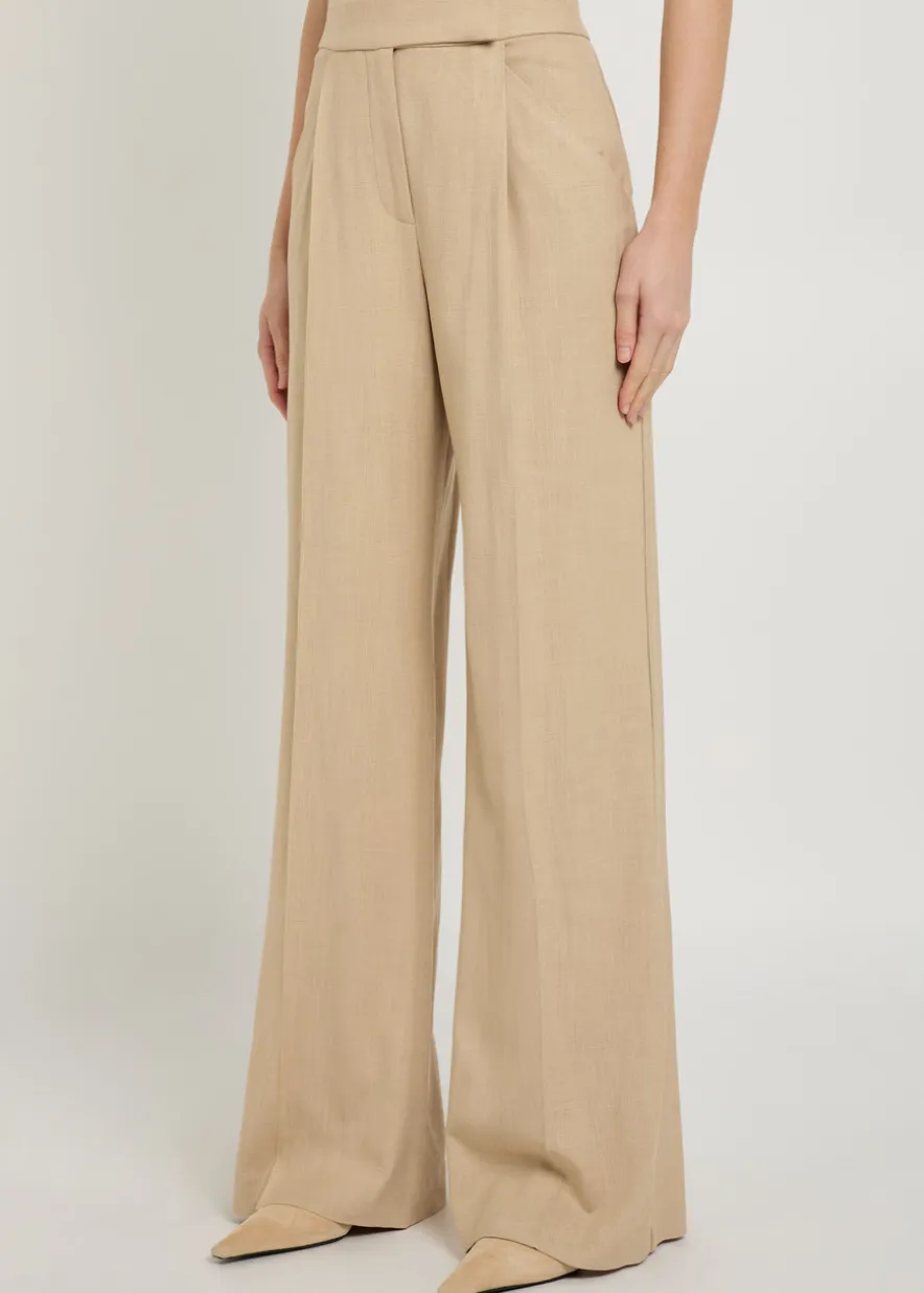 Marbeau wide-leg trousers