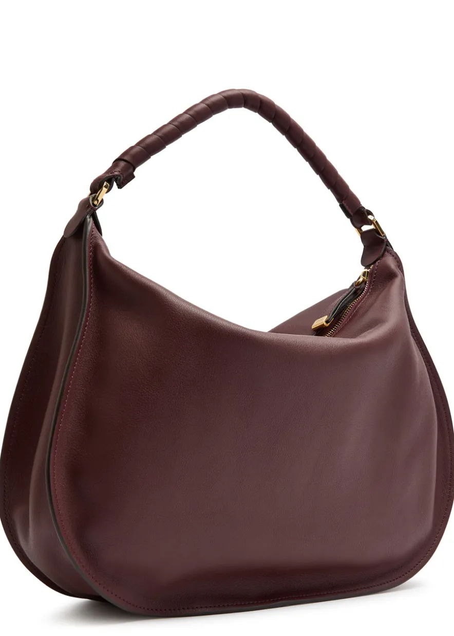 Marcie medium leather shoulder bag