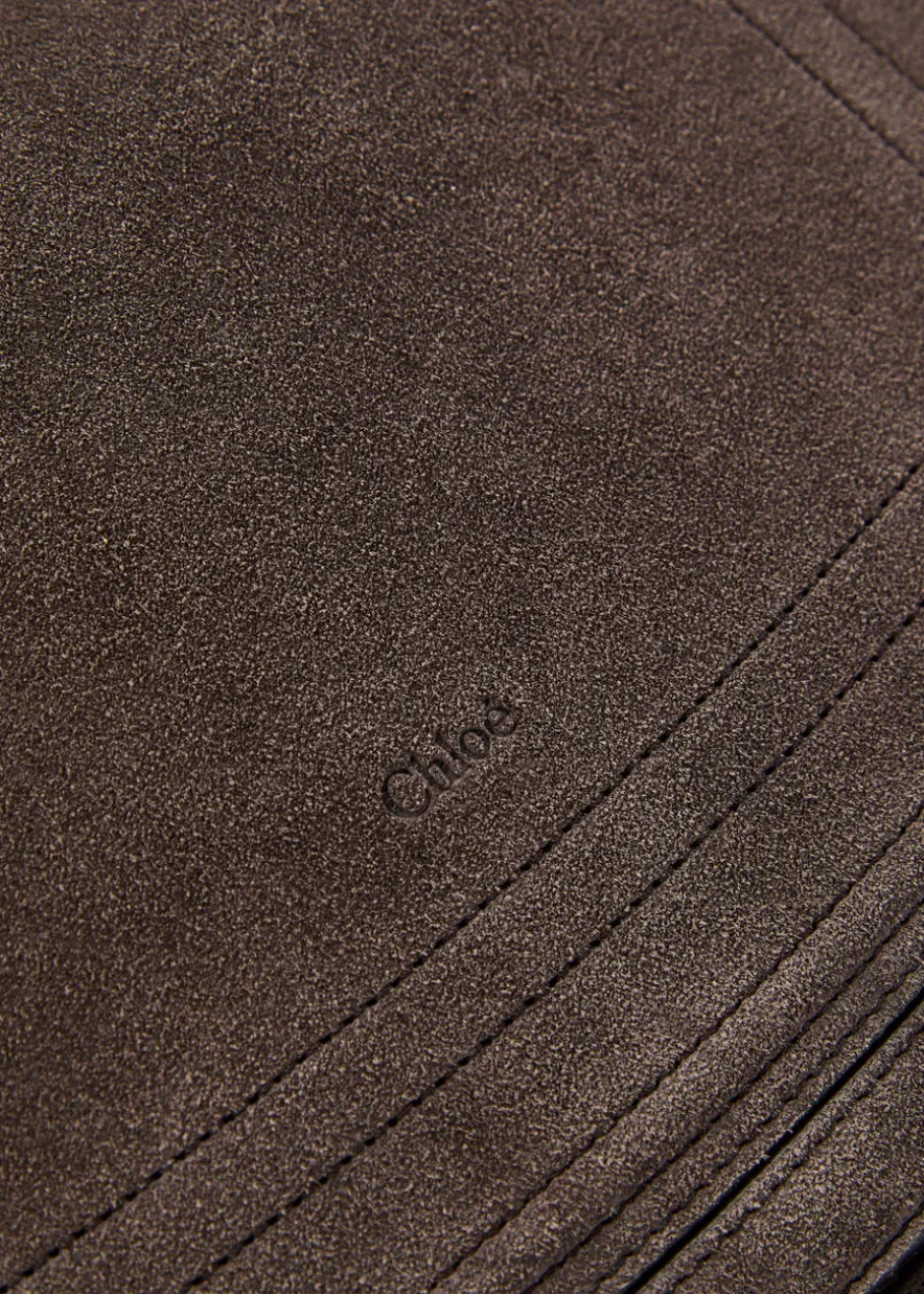 Marcie medium suede shoulder bag