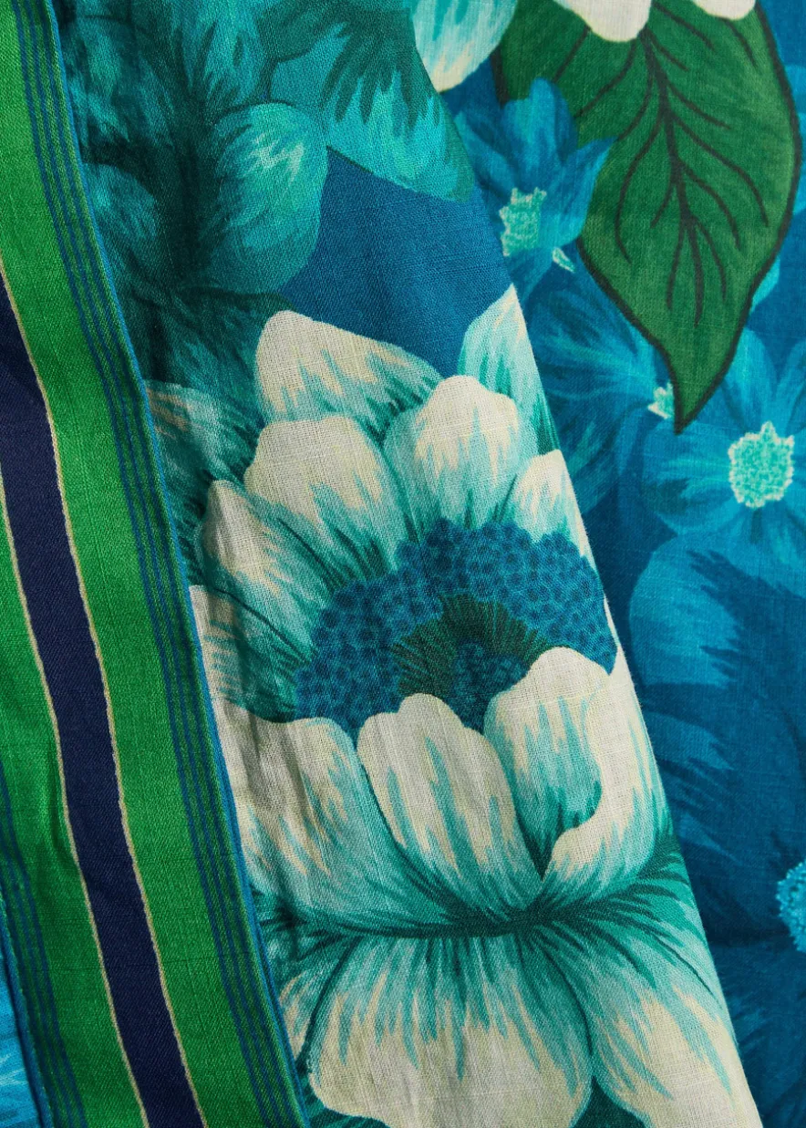Margo floral-print cotton shirt