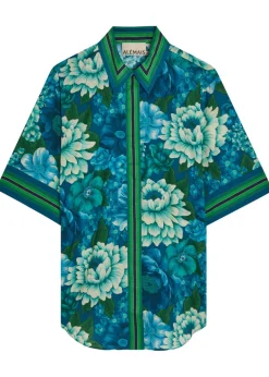 Margo floral-print cotton shirt