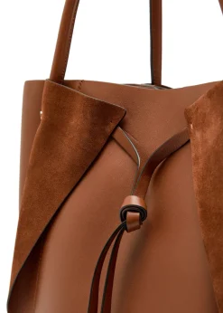 Marija leather tote bag