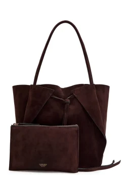 Marija suede tote bag