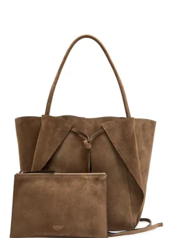 Marija suede tote bag