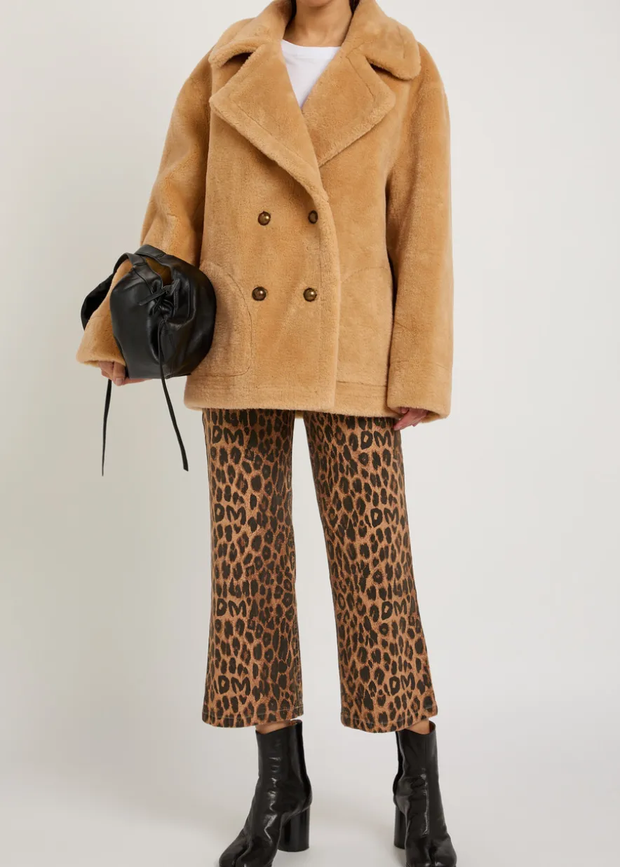 Mari reversible faux fur coat
