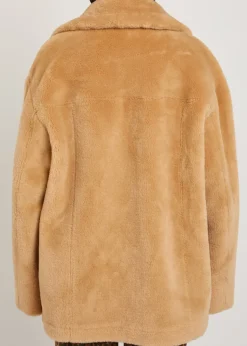 Mari reversible faux fur coat