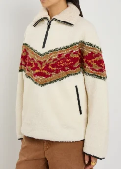 Marner jacquard bouclé sweatshirt