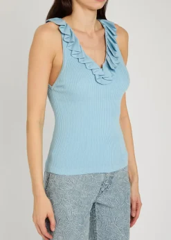 Marnie ruffled knit top