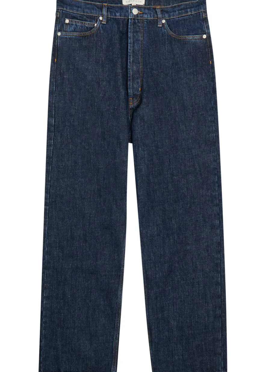 Marylebone relaxed straight-leg jeans
