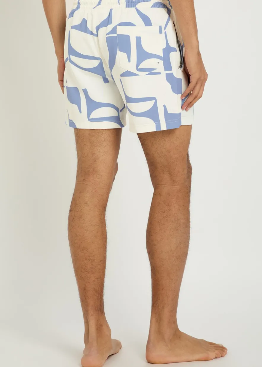 Massira patterned woven swim shorts