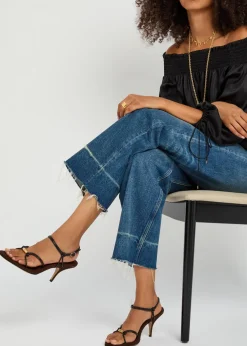 Matilda 90 leather and suede sandals
