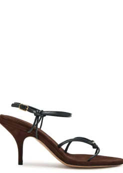 Matilda 90 leather and suede sandals