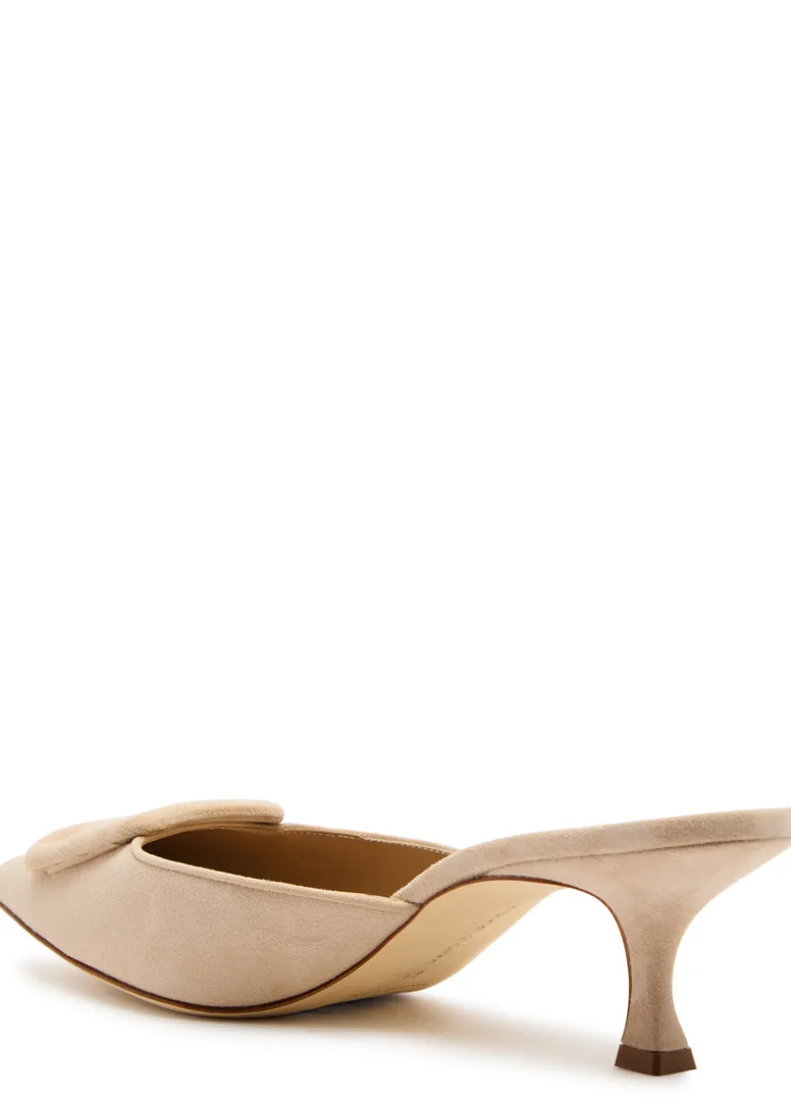 Maysale 50 suede mules