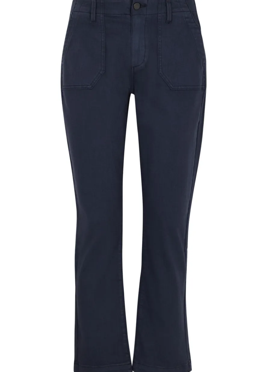 Mayslie cropped straight-leg jeans