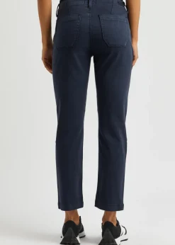 Mayslie cropped straight-leg jeans