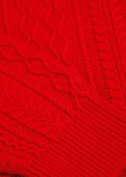Maytime cable-knit cashmere and cotton-blend jumper