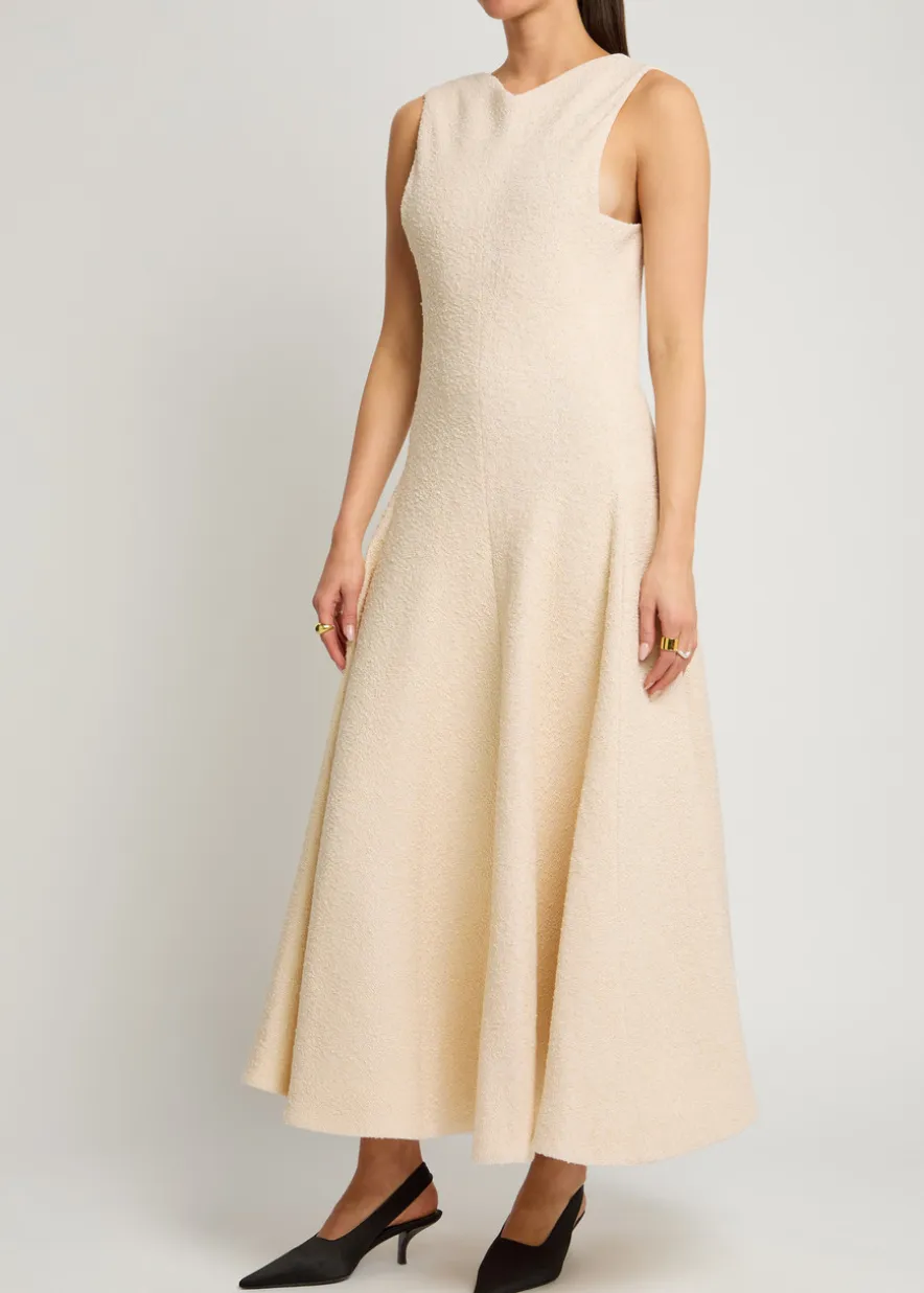 Mellie terry maxi dress