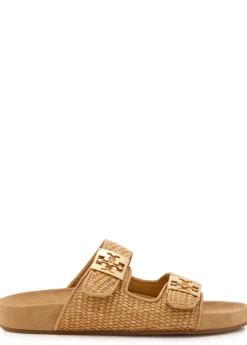 Mellow raffia sliders
