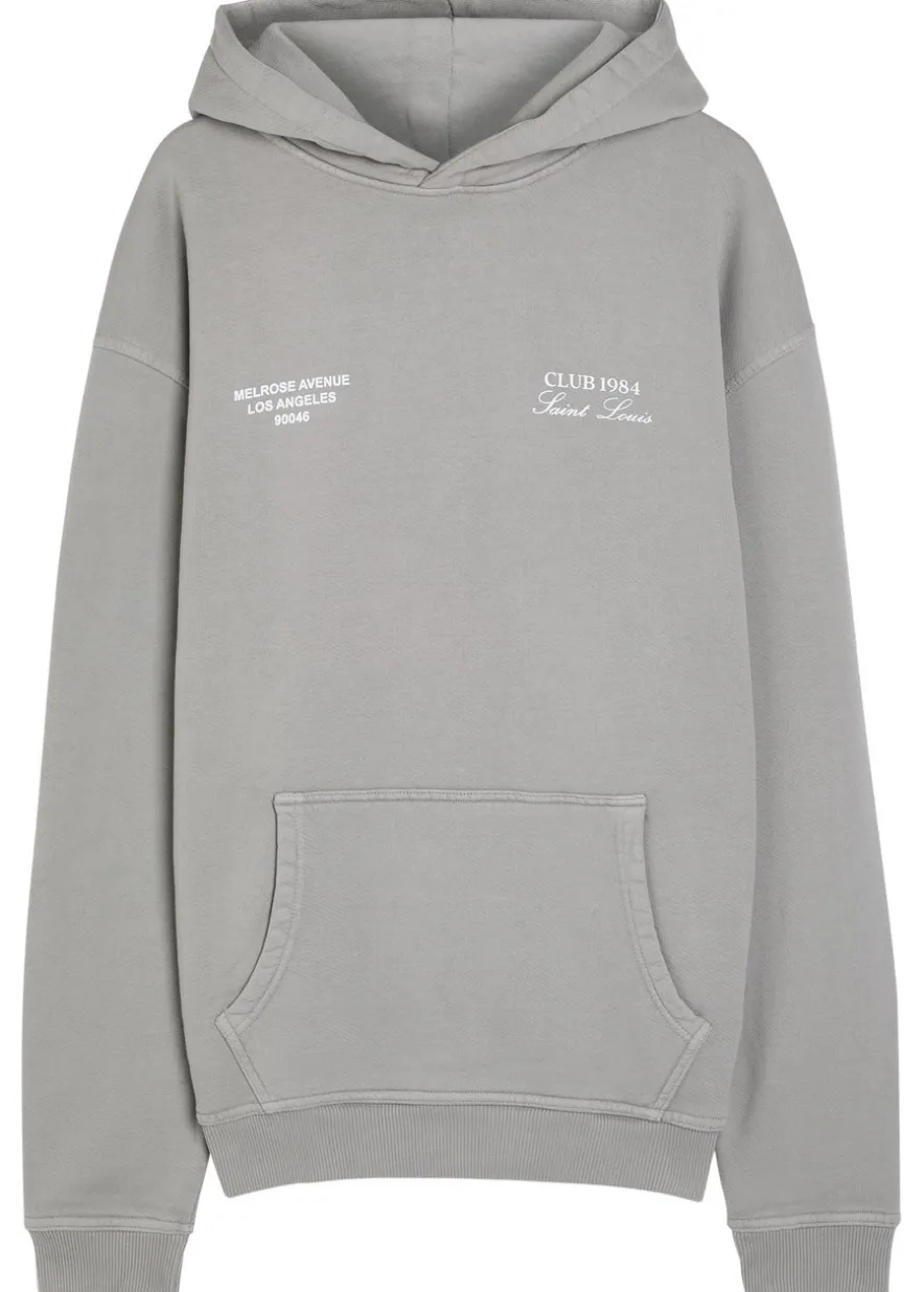 Melrose hooded cotton sweatshirt