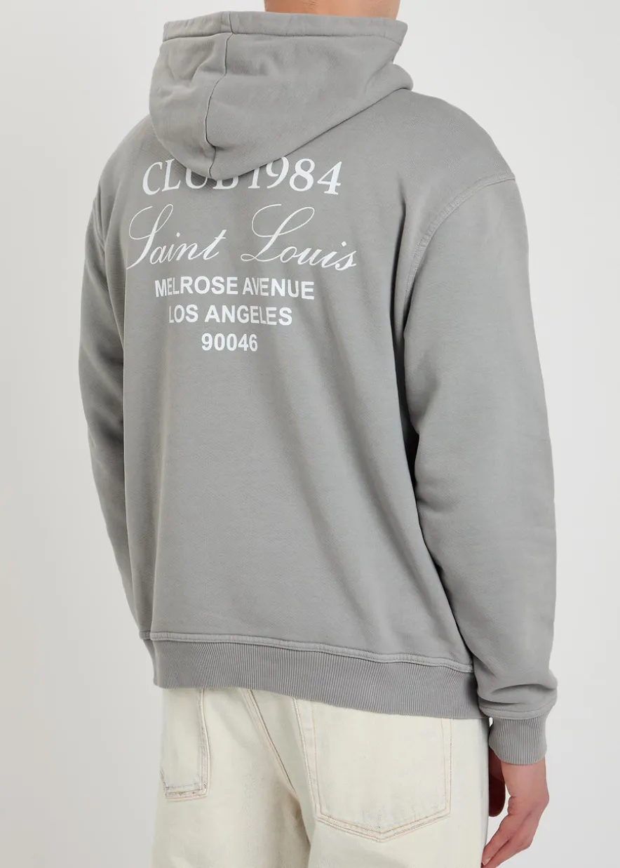 Melrose hooded cotton sweatshirt