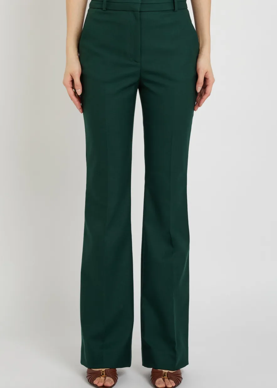 Melvin flared-leg trousers