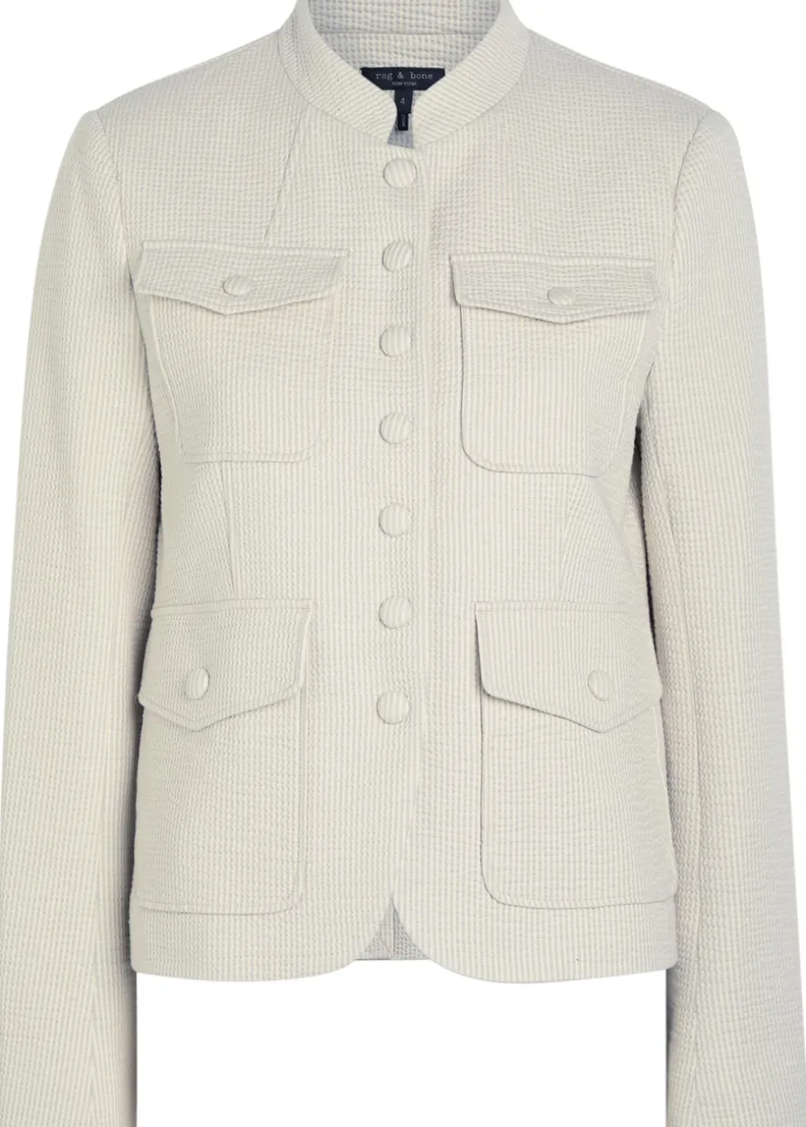 Mercer seersucker blazer