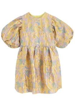 Meri jacquard metallic cloqué mini dress