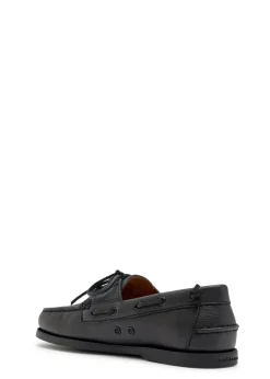 Merton grained leather loafers